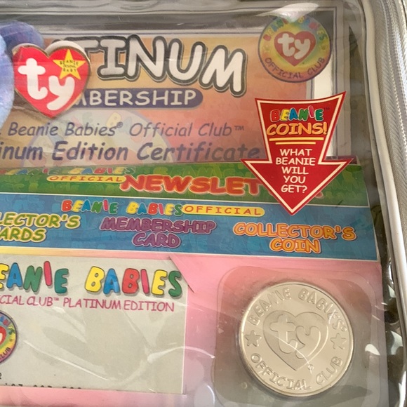 Beanie Baby platinum membership kit, never opened - Picture 5 of 6